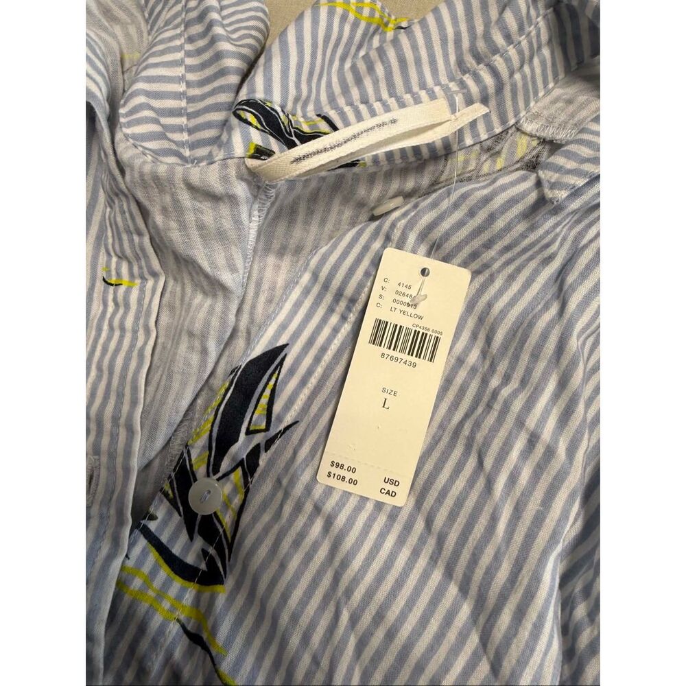 NWT Anthropologie The Daria Buttondown Tunic Size L - Picture 10 of 12